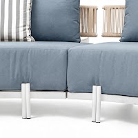 Aluminum Sofa 2 modulars thumbnail 5