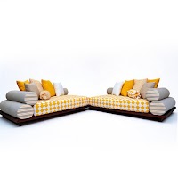 Teak Or Mahogany Wood Sofa Corner thumbnail 3