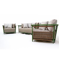 Set of sofa 2 seaters and 2 chairs thumbnail 5