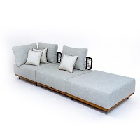 L shape Separated Modulars 300*200 Including 1x Corner 95*95 2x Midlle 1x Pouf thumbnail 4