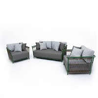 Set of sofa 2 seaters and 2 chairs thumbnail 1