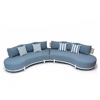 Aluminum Sofa 2 modulars thumbnail 6