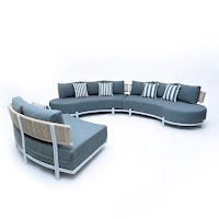 Aluminum Sofa 3 modulars thumbnail 3