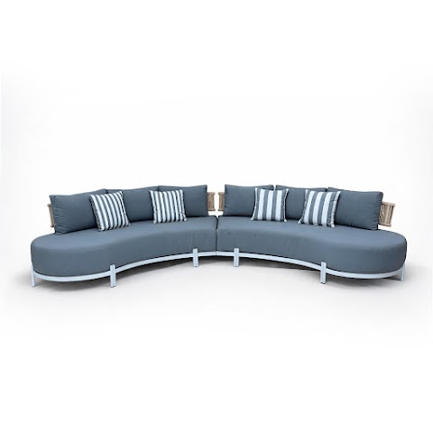 Aluminum Sofa 2 modulars